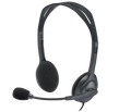 HEADSET LOGITECH H111 STEREO AUDIO 35MM BLACK