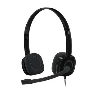 HEADSET LOGITECH H151 BOOM AUDIO 35MM BLACK