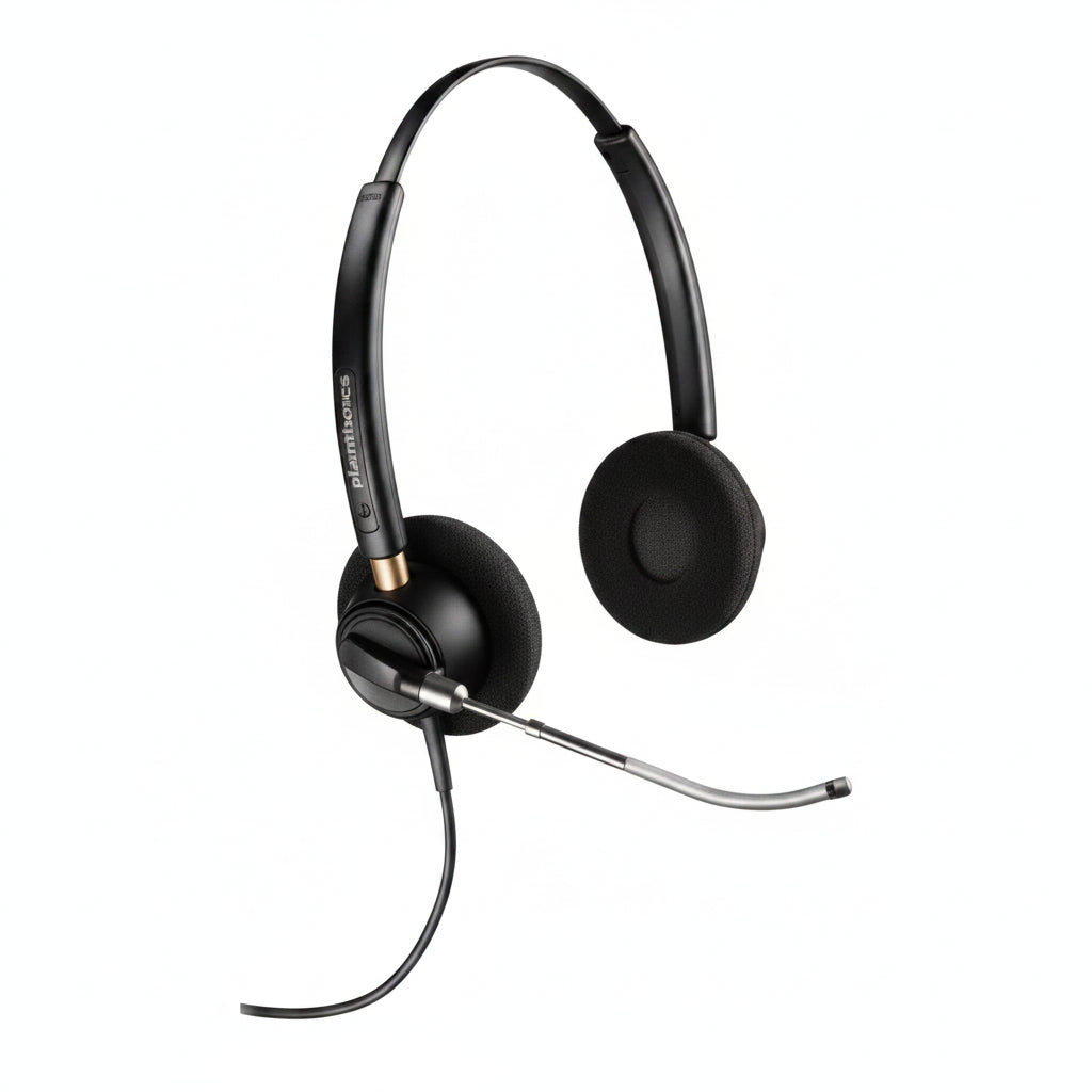 HEADSET PLANTRONICS HW520V ENCOREPRO VOICE TUBE ACCS AUDIO 35MM BLACK