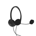 HEADSET XTECH TRRS PARA VIDEOCONFERENCIAS 35MMBLACK