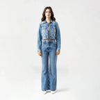 HOSHI JACKET WOMEN BLUE DENIM - Monastery | Tienda Oficial Colombia