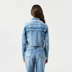 HOSHI JACKET WOMEN BLUE DENIM - Monastery | Tienda Oficial Colombia