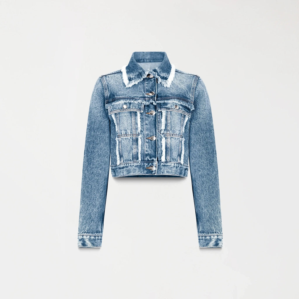 HOSHI JACKET WOMEN BLUE DENIM - Monastery | Tienda Oficial Colombia