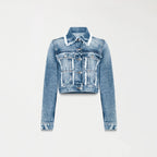 HOSHI JACKET WOMEN BLUE DENIM - Monastery | Tienda Oficial Colombia