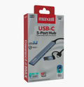 HUB MAXELL USBSLIM5 5PORT USB 30USBC
