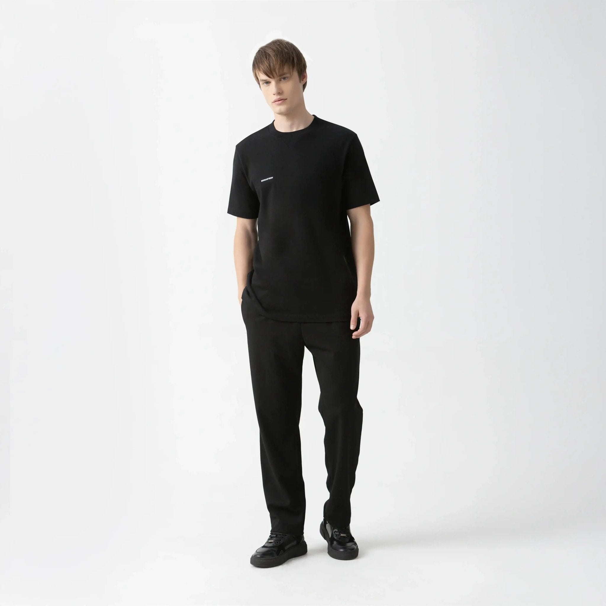 HUDSON T - SHIRT MEN BLACK - Monastery | Tienda Oficial Colombia