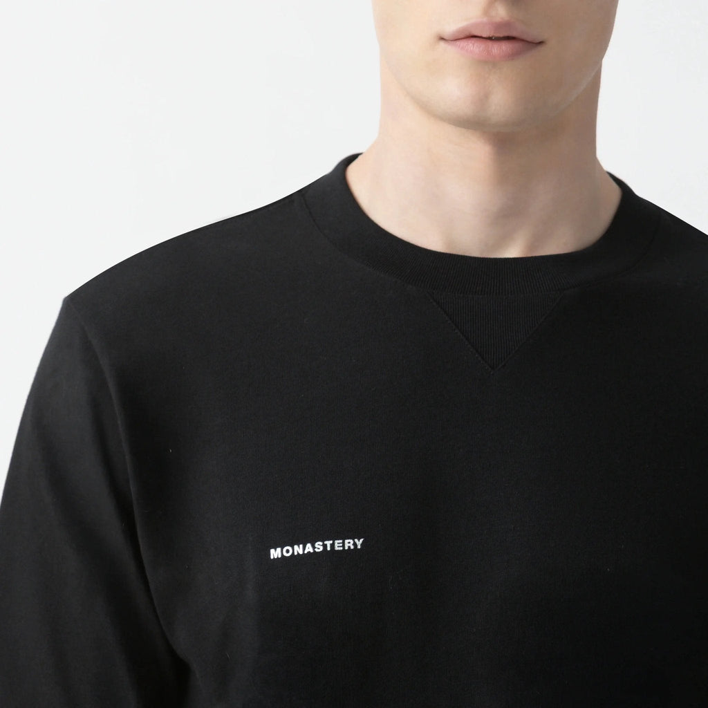 HUDSON T - SHIRT MEN BLACK - Monastery | Tienda Oficial Colombia