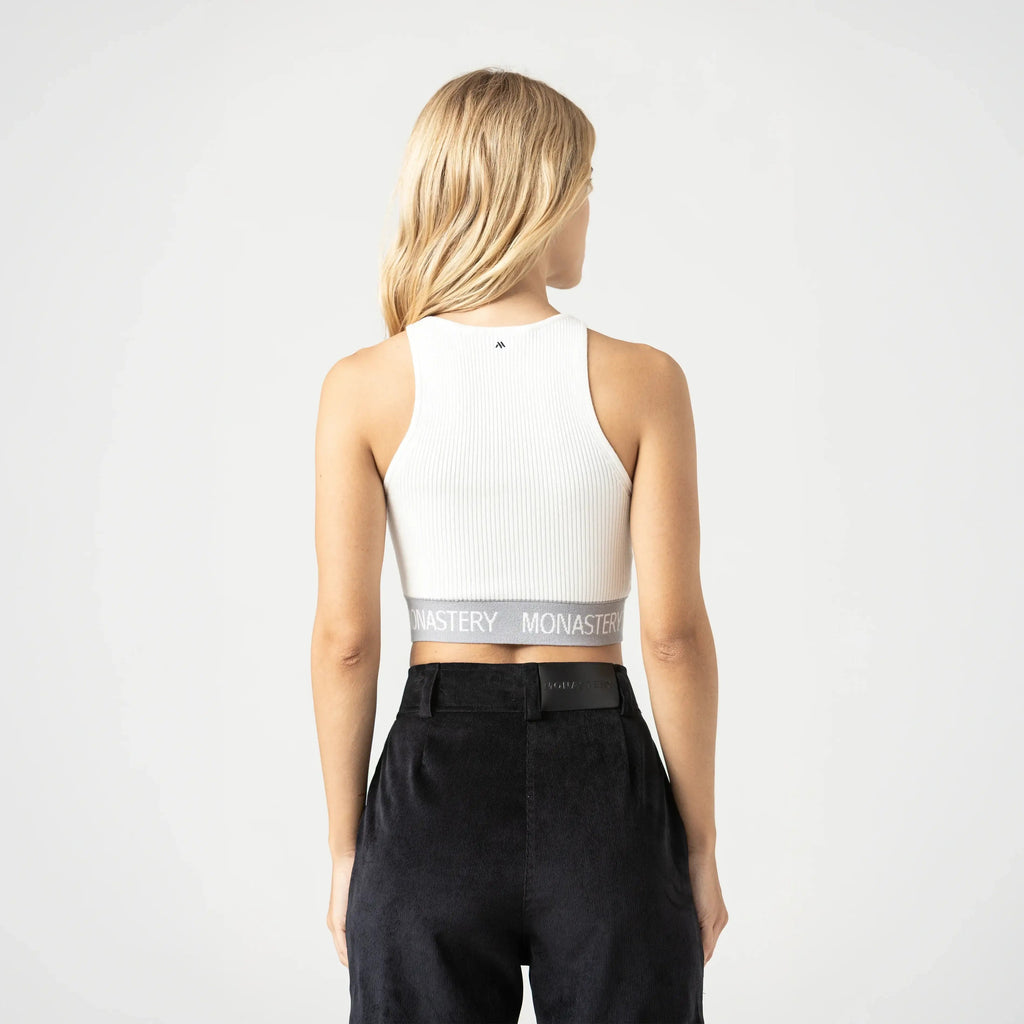 HYWEL KNITTED TOP WOMEN WHITE - Monastery | Tienda Oficial Colombia