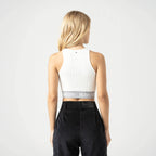 HYWEL KNITTED TOP WOMEN WHITE - Monastery | Tienda Oficial Colombia