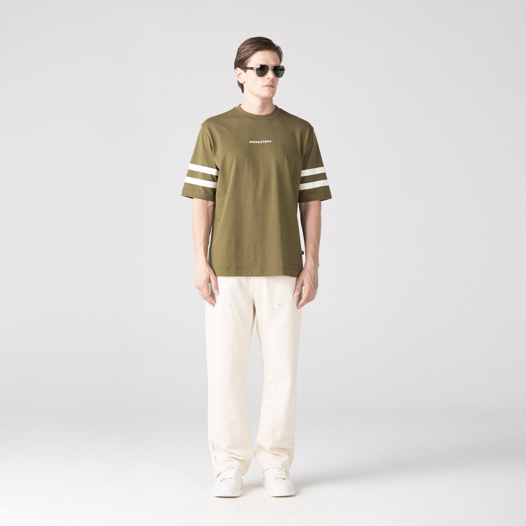 IGNIS T - SHIRT OVERSIZED MEN WINTER MOSS - Monastery | Tienda Oficial Colombia