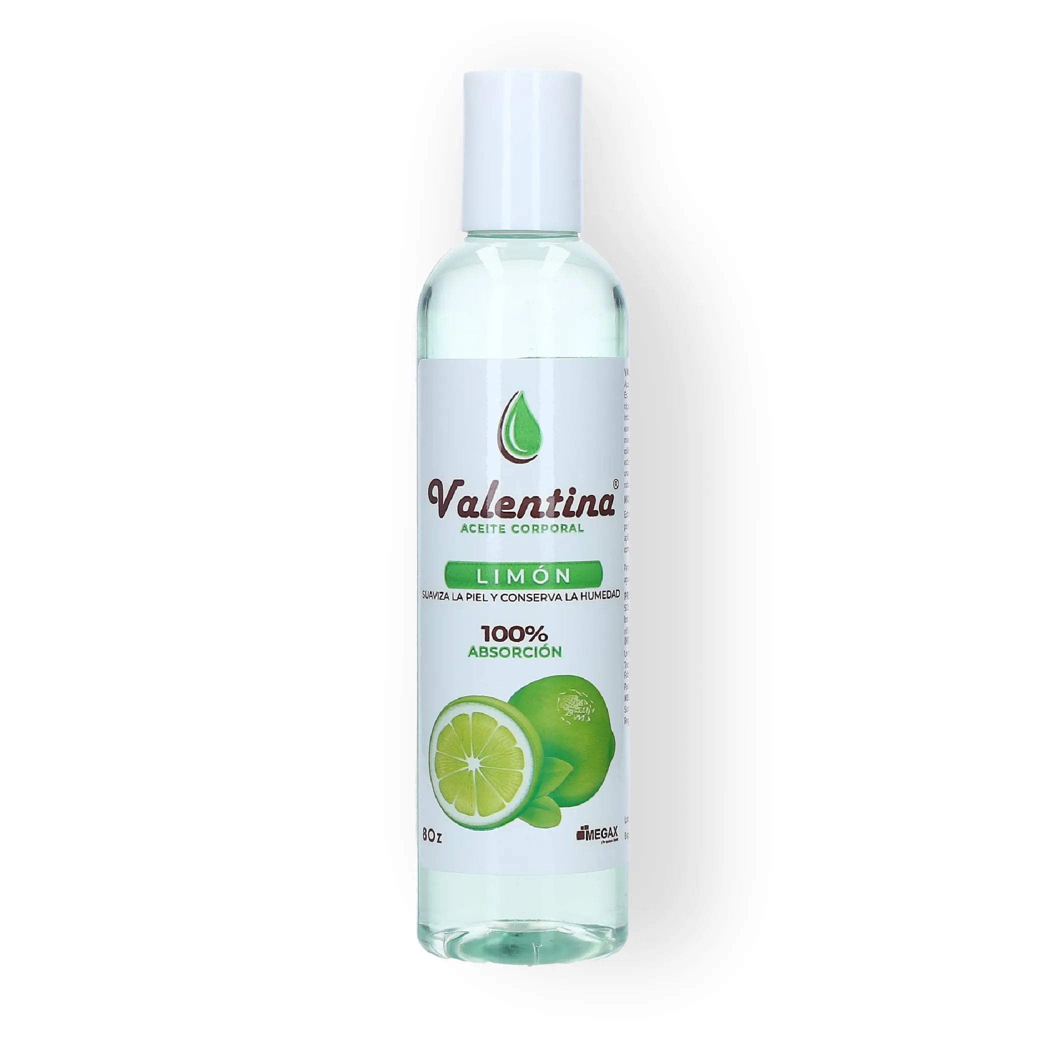 Valentina Aceite Corporal de Limón 8Oz