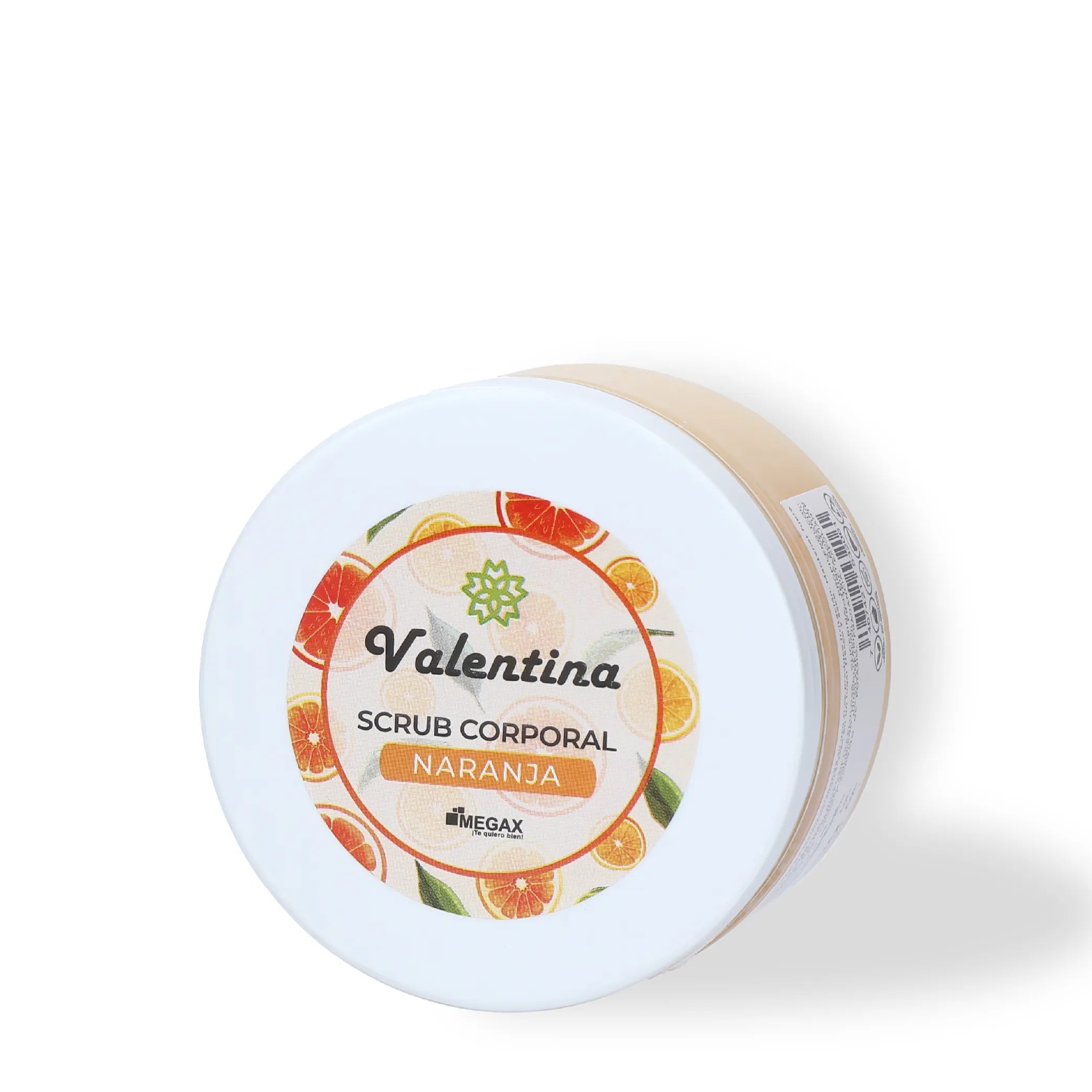 Valentina Scrub Corporal Naranja 8Oz