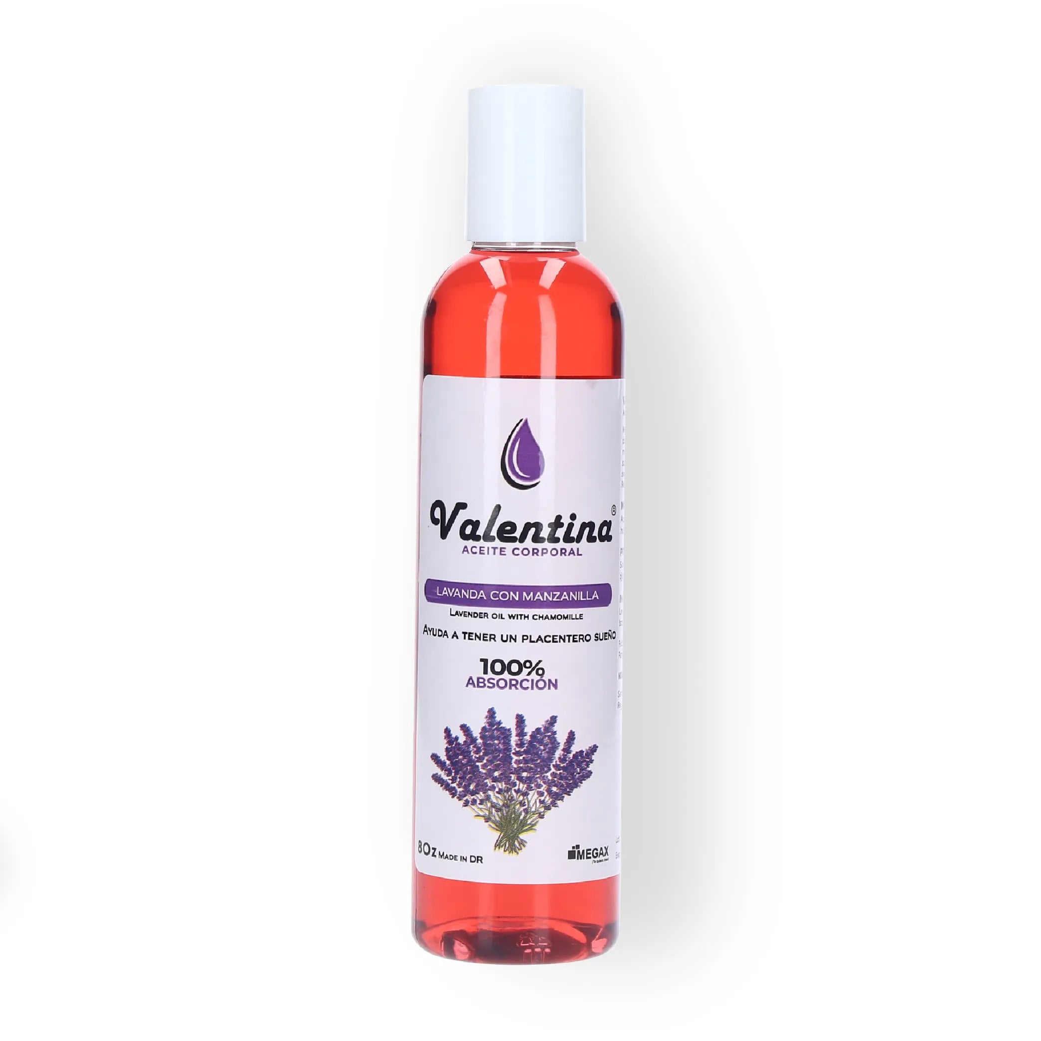 Valentina Aceite Corporal de Lavanda con Manzanilla 8Oz