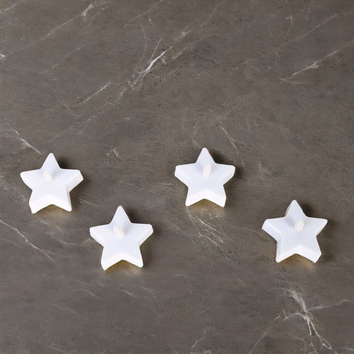 Set x 4 mini velas Estrella Led