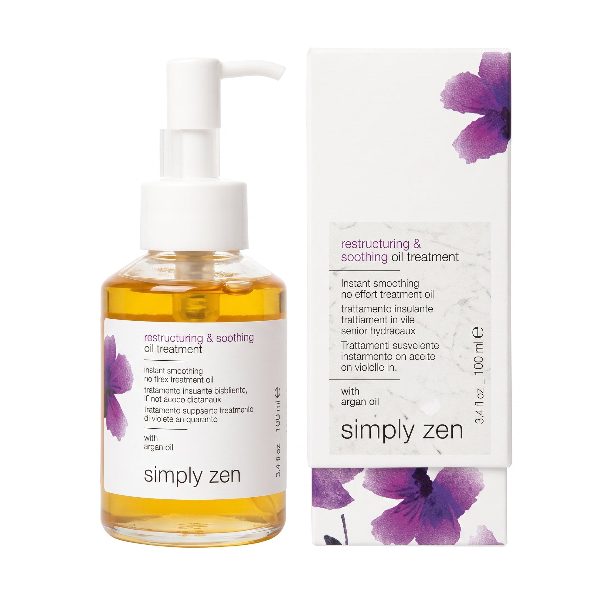 OIL SIMPLE ZEN RESTRUCTURE 100 ML.
