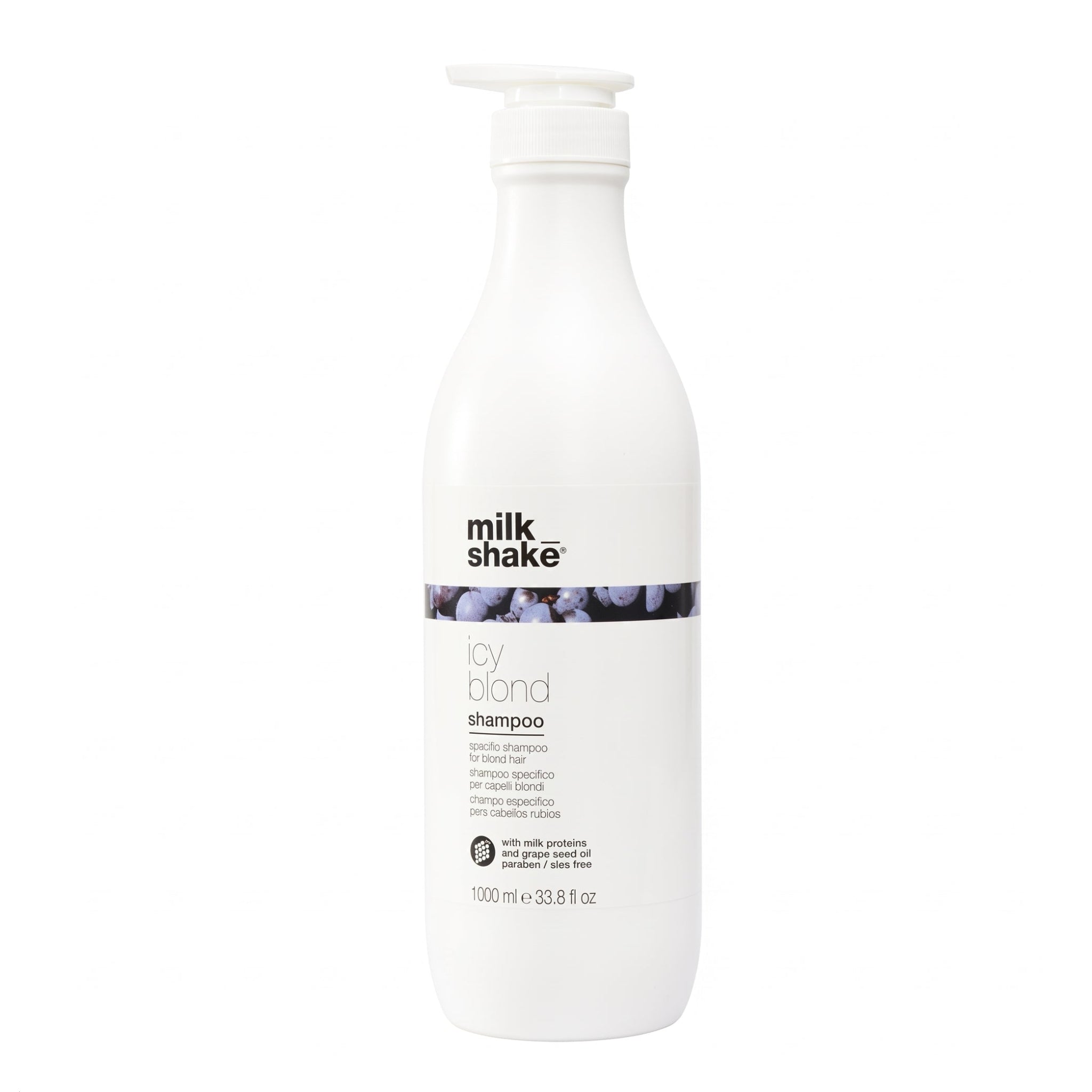 SHAMPOO MILK SHAKE ICY BLOND 1000 ML.