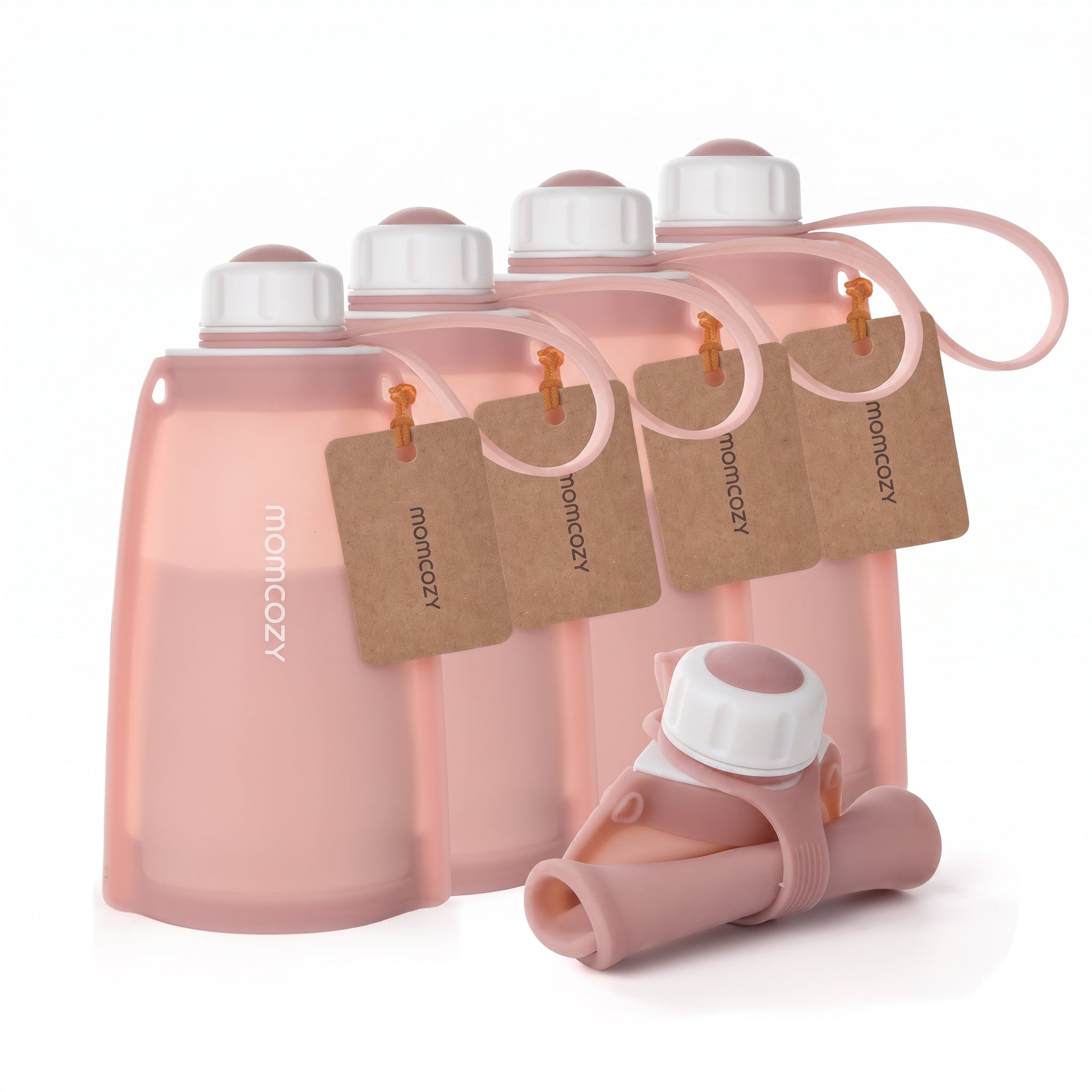 Set 5 Bolsas Reusable para Almacenar Color Pasta de Frijol