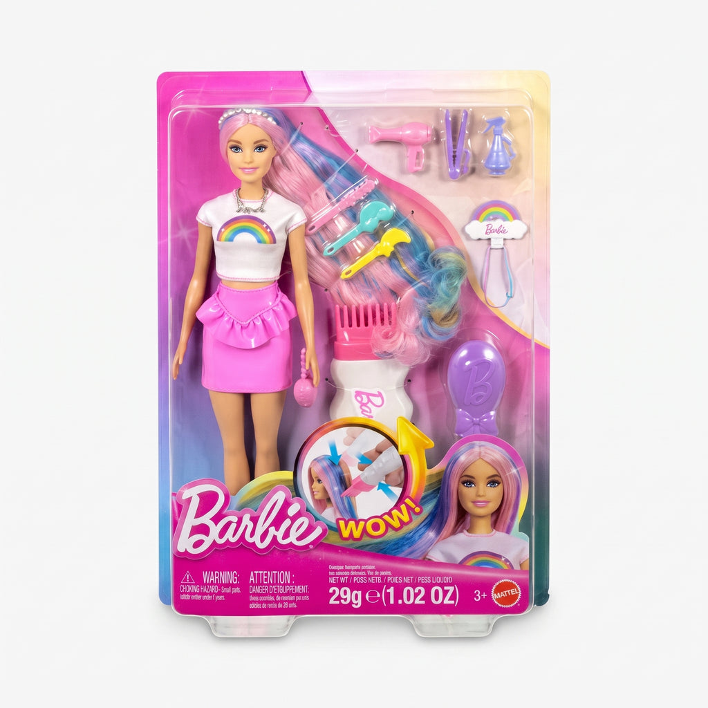 Barbie - Rainbow Sparkle Hair