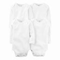 Set de 4 Bodies Blancos de Manga Larga NB