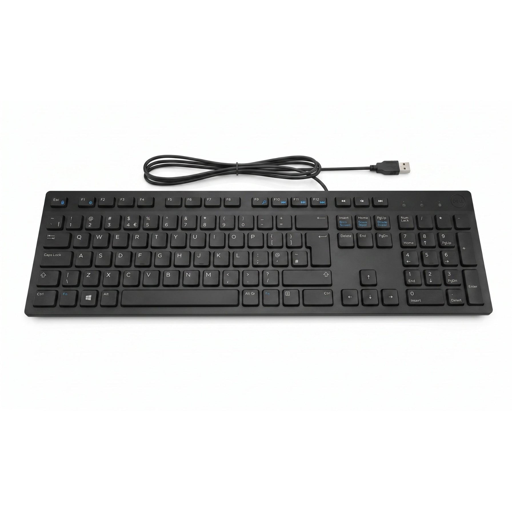 TECLADO DELL KB216-BK-US WIRED ENG BLACK
