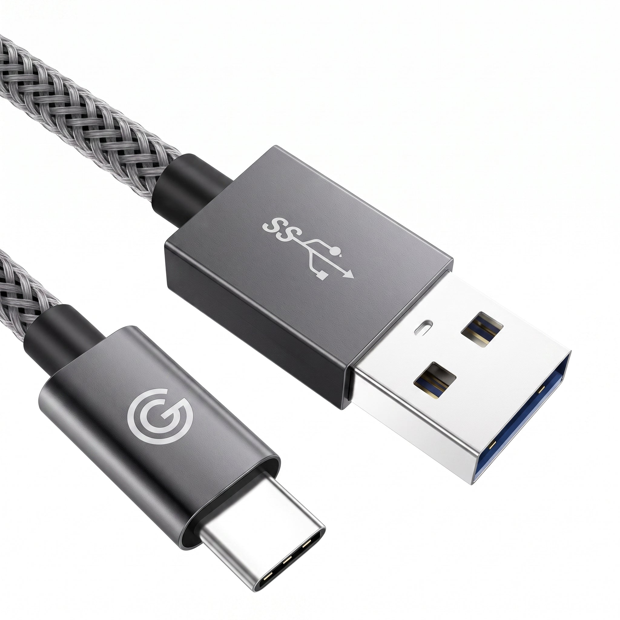 CABLE MAXELL 6.5FT USB-A TO USB-C GRAY