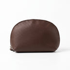 Red Cosmetic Bag - Brown