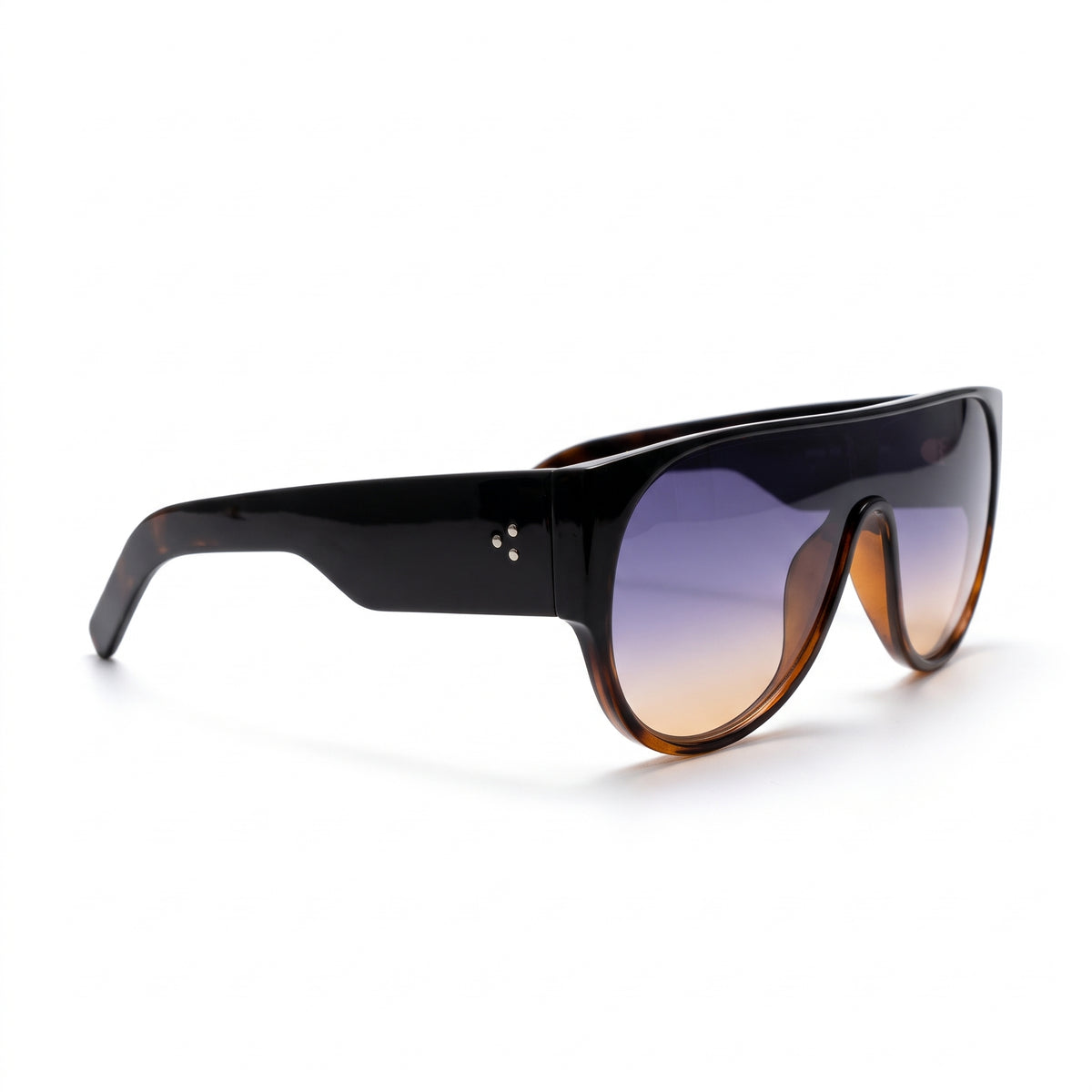 Asymmetric Black Sunglasses