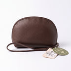 Red Cosmetic Bag - Brown