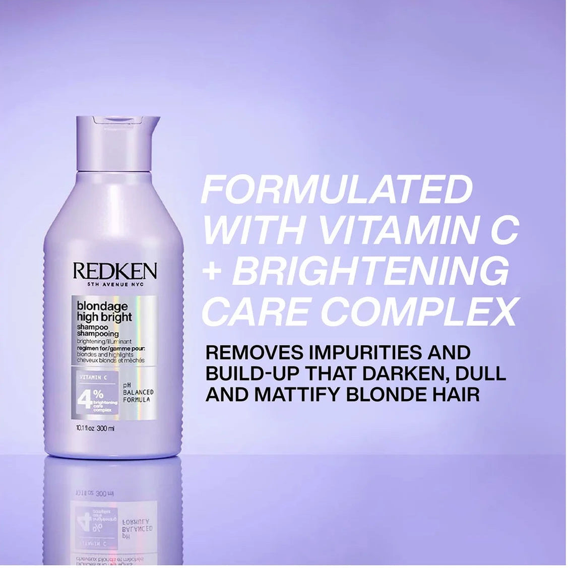 REDKEN 2022 BLONDAGE HIGH BRIGHT SHAMPOO 300ML