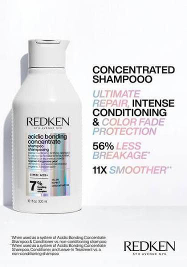 REDKEN ABC (ACIDIC BONDING CONCENTRATE) SHAMPOO 300 ML