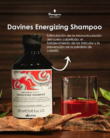 DAVINES NATURAL TECH ENERGIZING SHAMPOO 250ML