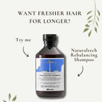 DAVINES NATURAL TECH REBALANCING SHAMPOO 250ML