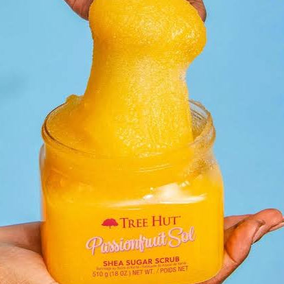 TREE HUT SCRUB CHINOLA PASSIONFRUIT 18OZ