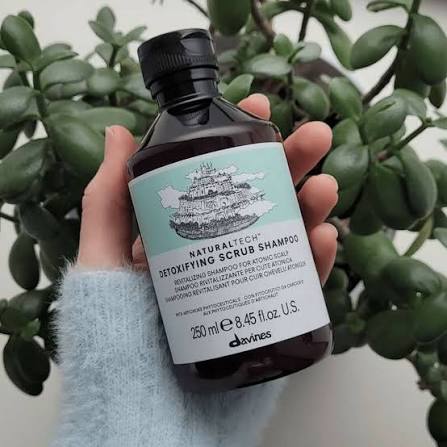 DAVINES NATURAL TECH DETOX SCRUB SHAMPOO 250ML