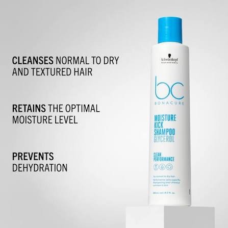 SCHWARZKOPF BC MOISTURE KICK SHP 250ML