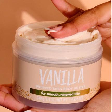 TREE HUT WHIPPED BODY BUTTER VANILLA 8.4OZ