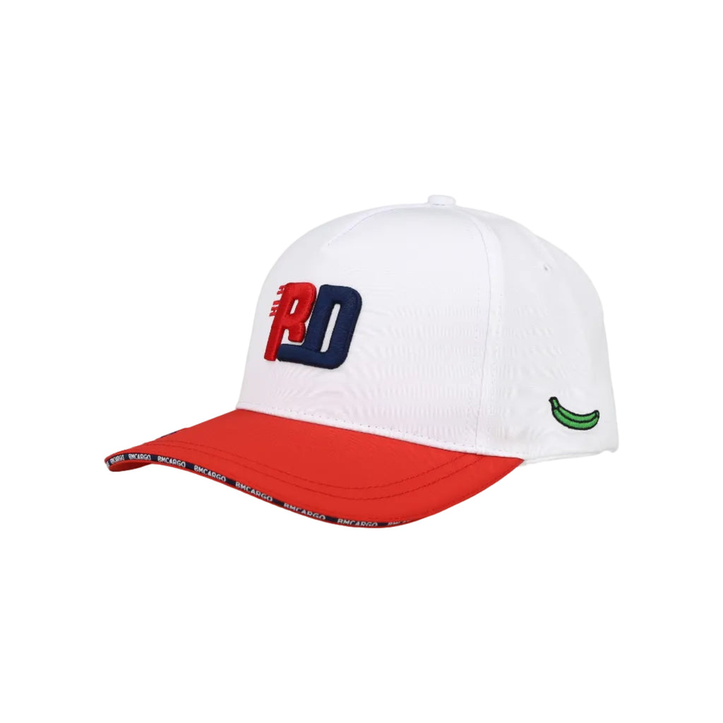 Gorra Dominicana KLK RD by BM Cargo - Blanco/Rojo (WBC)