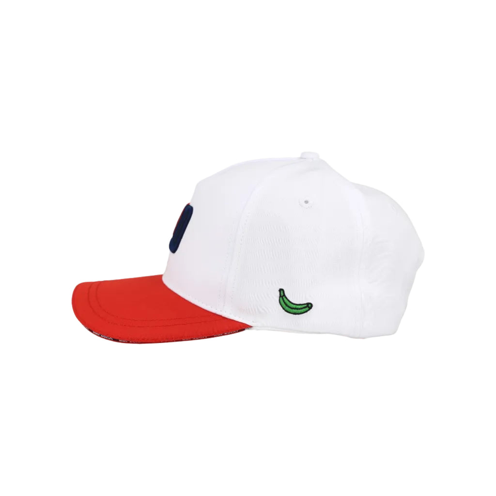 Gorra Dominicana KLK RD by BM Cargo - Blanco/Rojo (WBC)