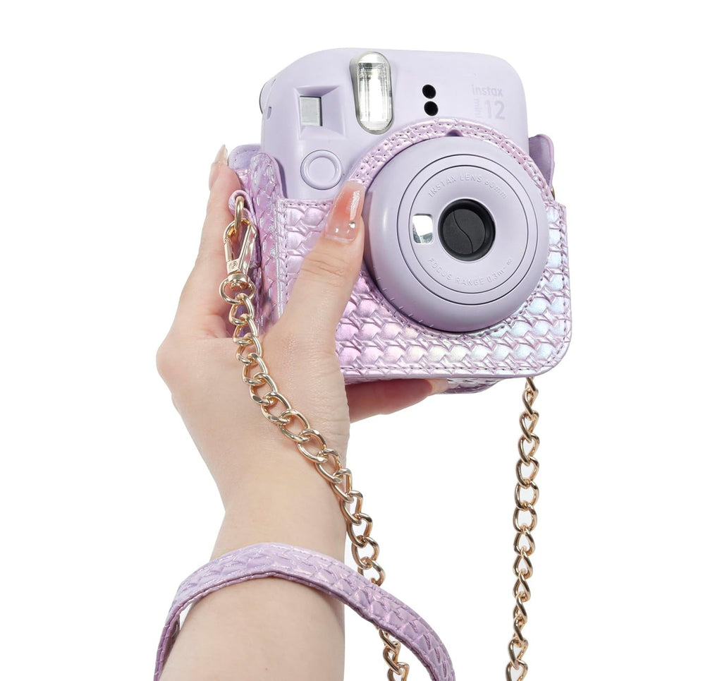 Cover Protector Con Correa y Álbum Para Fujifilm Instax Mini 12