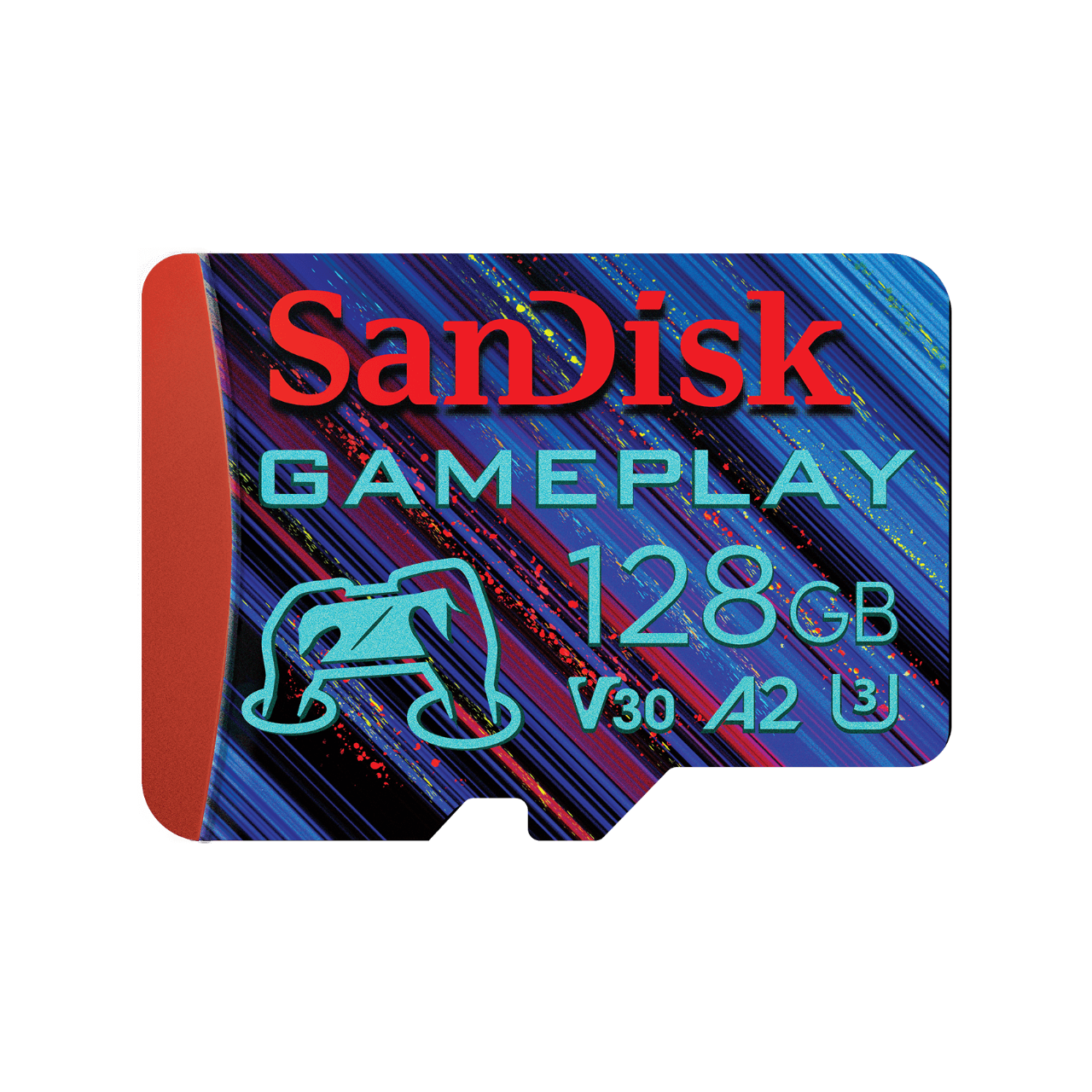 Memoria MicroSD SanDisk GamePlay 128GB para Gaming Móvil y Consolas