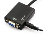 HDMI A VGA 3.5mm Con Salida De Audio