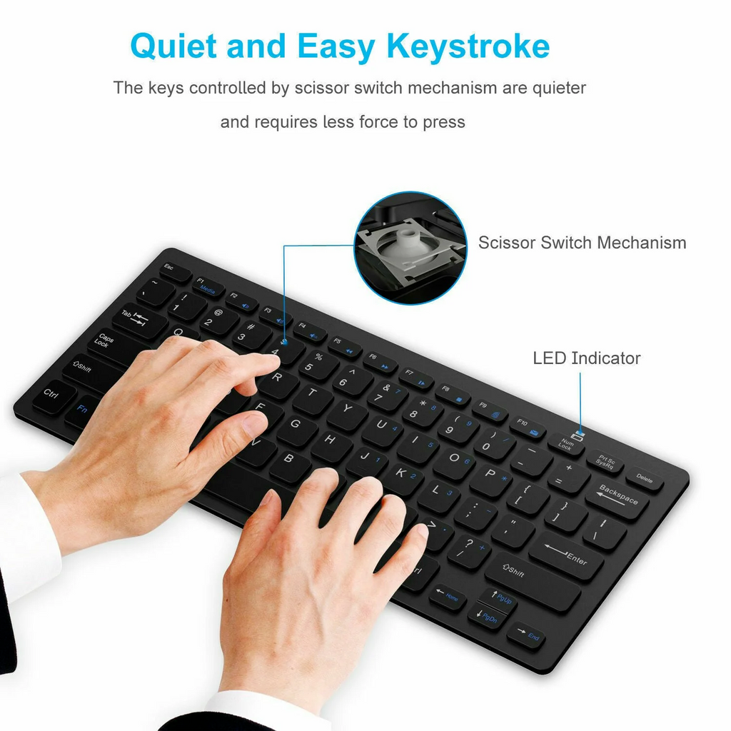 Teclado Bluetooth Inalámbrico BKC001