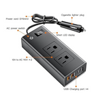Convertidor Inversor De Vehículo 12v a 110v 200W