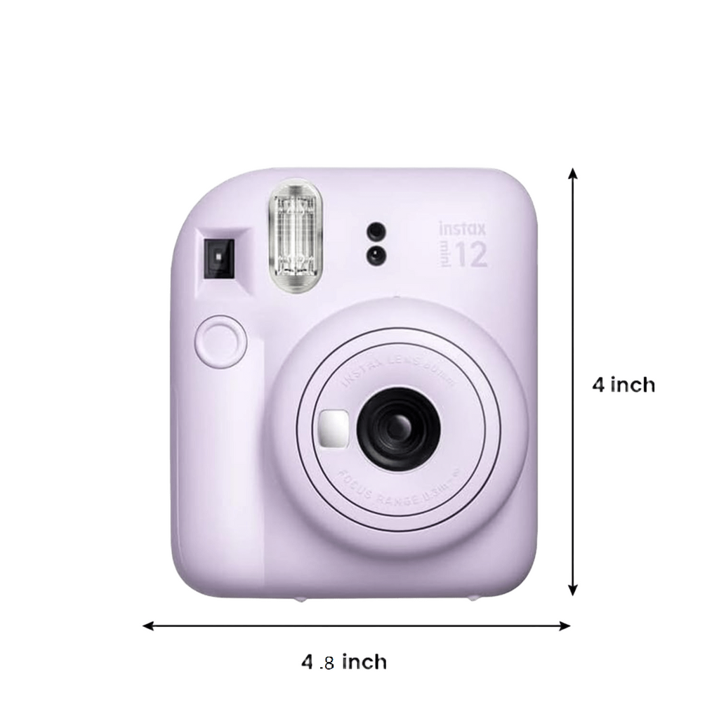 Camara Fujifilm Instax mini 12 (Lila) Combo 10 en 1