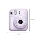 Camara Fujifilm Instax mini 12 (Lila) Combo 10 en 1