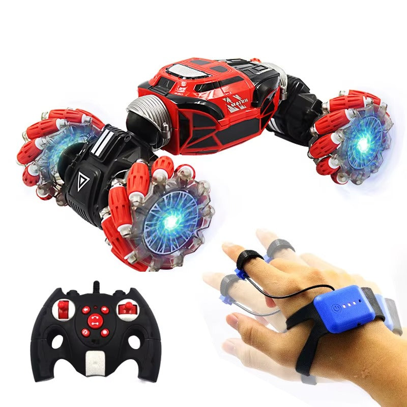 Vehículo De Acrobacias Todoterreno 360° a Control Remoto