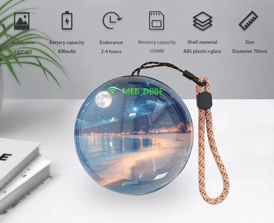 Lámpara Esfera De Recuerdos Con Luz LED – Un Regalo que Guarda Momentos Especiales