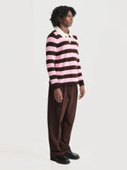 Chalecos y sweaters, color/material rosado, marca Maglione – vista 3