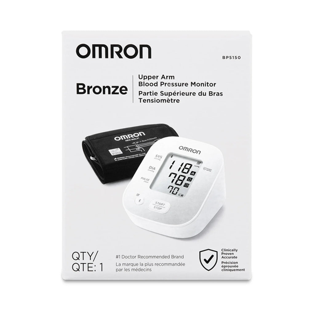 Medidor Presión Omron Bronze BP5150 (Bluetooth)