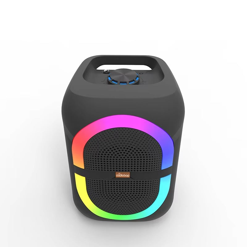 Bocina Inalambrica Bluetooth 8” LED y Función Karaoke